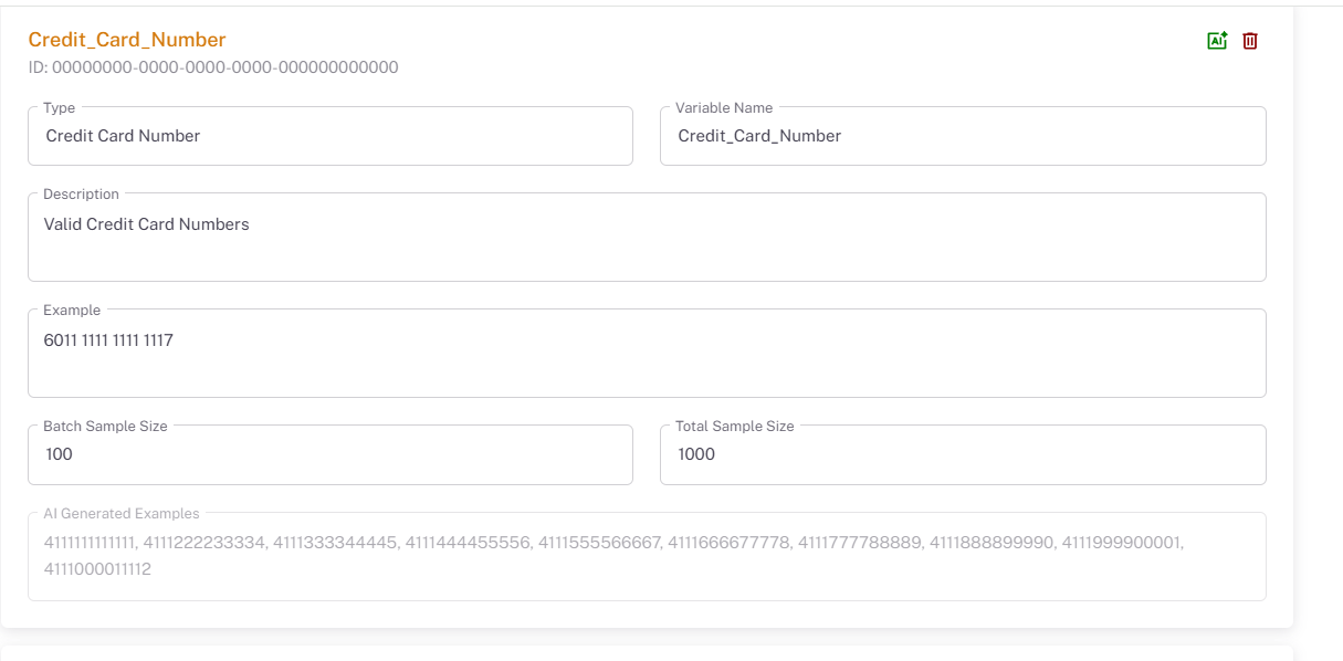 Load Testing Interface