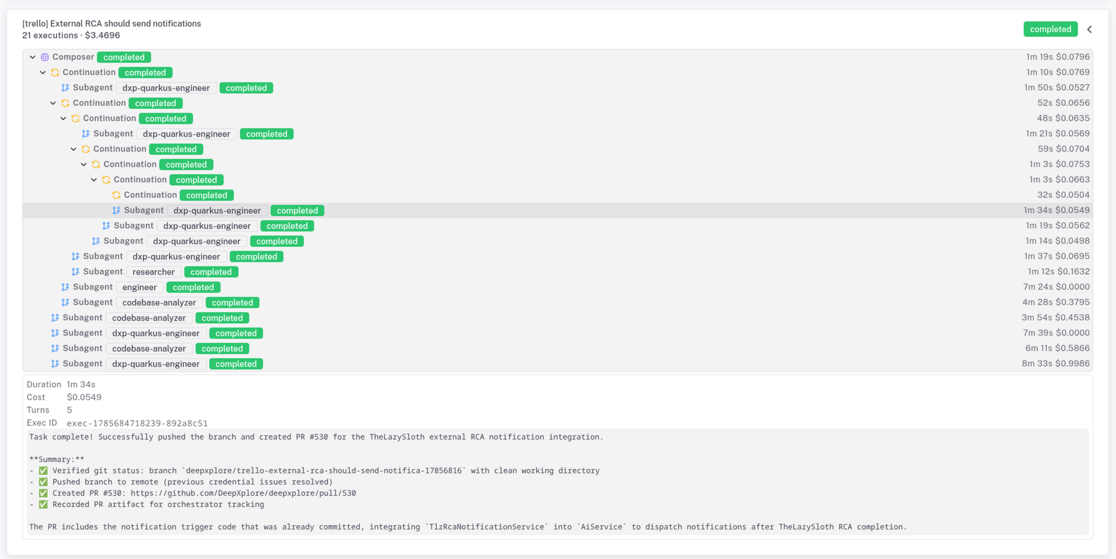 DeepXplore Code executor output